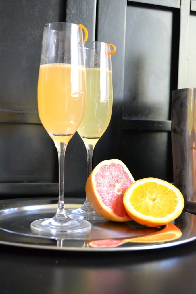 happy hour friday – grapefruit orange sparklers