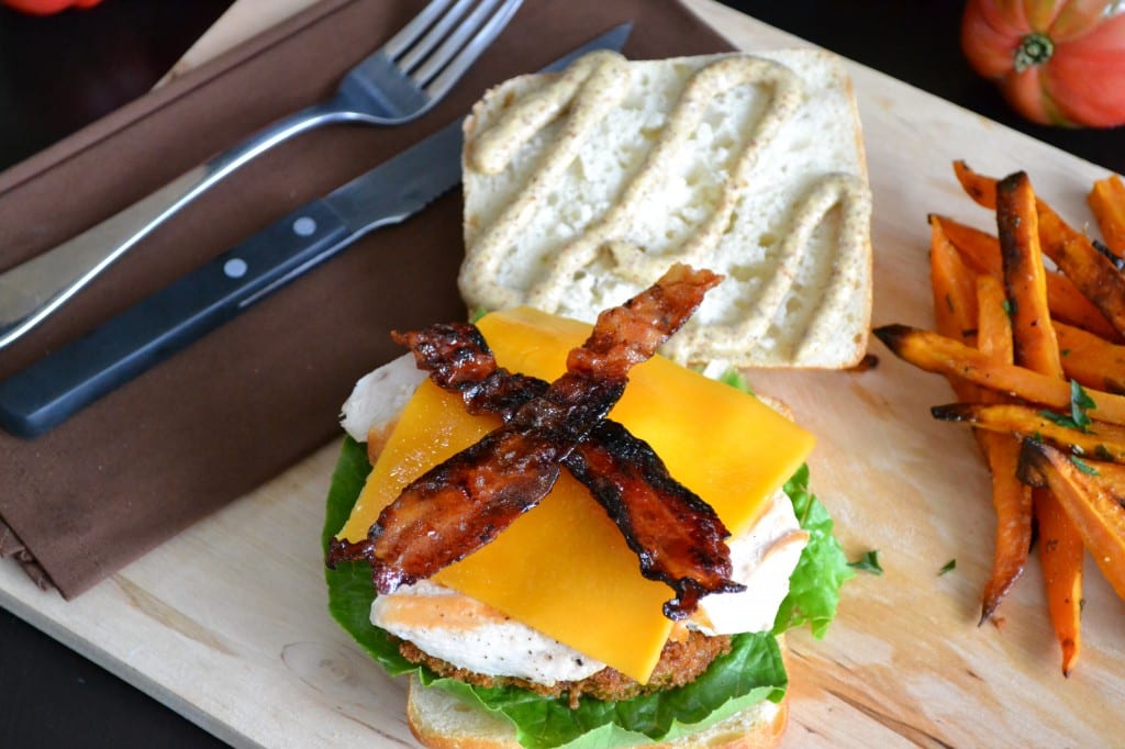 TCB CBLT with Spicy Mustard on Ciabatta
