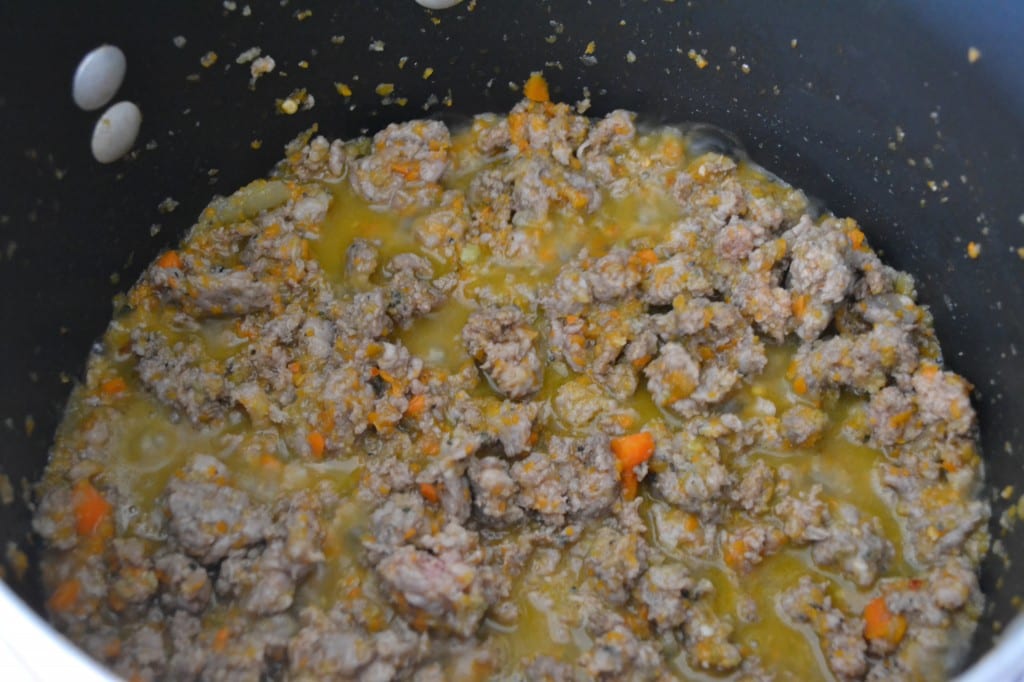 Simmering Beef and Pork