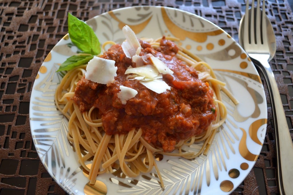 Linguine Bolognese