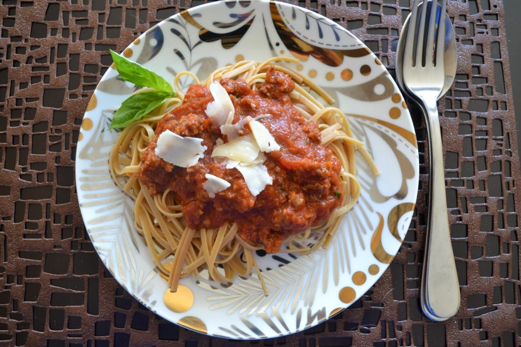 Linguine Bolognese