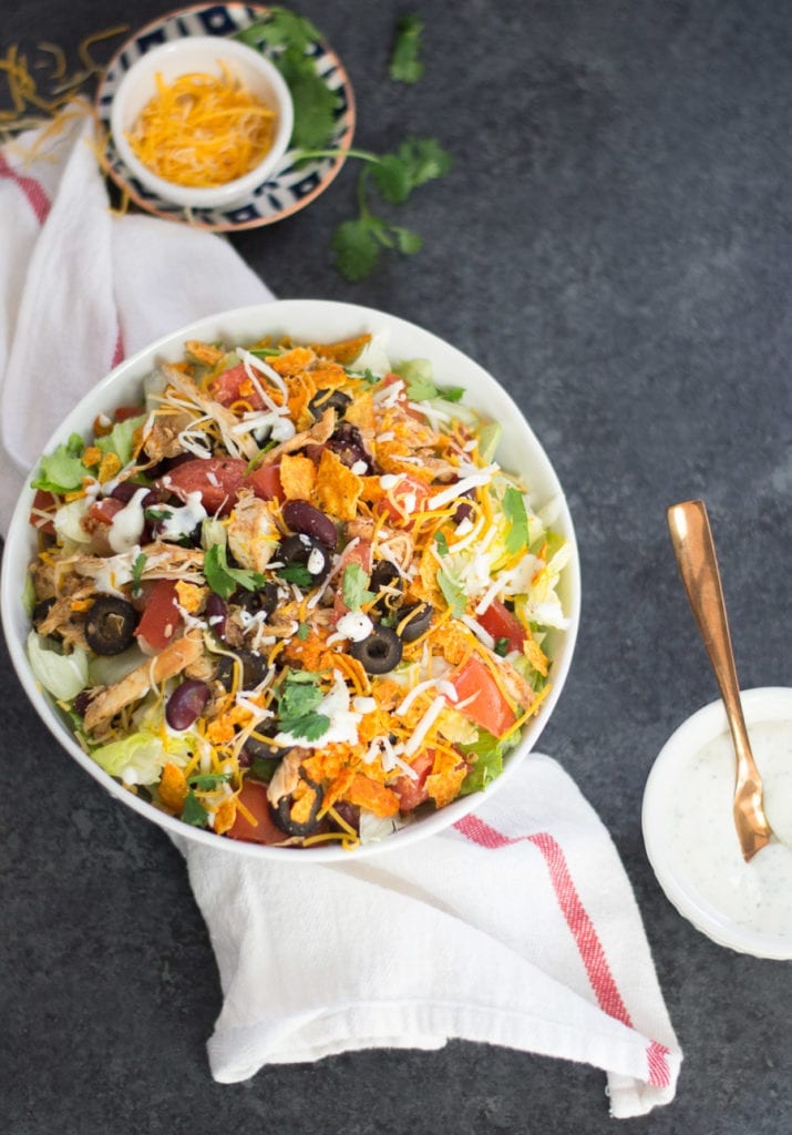 Taco salad with Doritos | Sarcastic Cooking