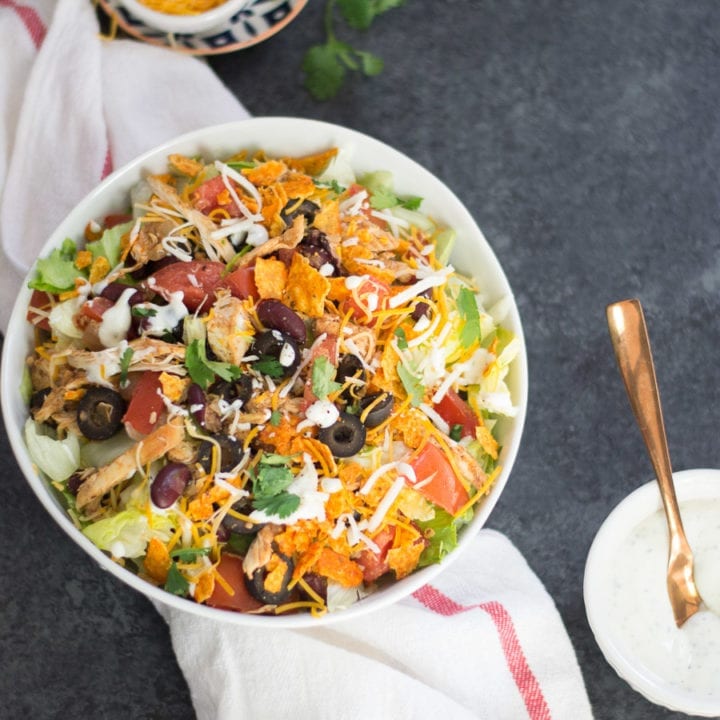 Taco salad with Doritos | Sarcastic Cooking