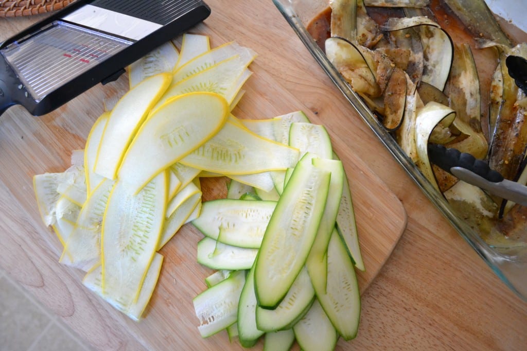 Vegetable Ribbons and Marinade