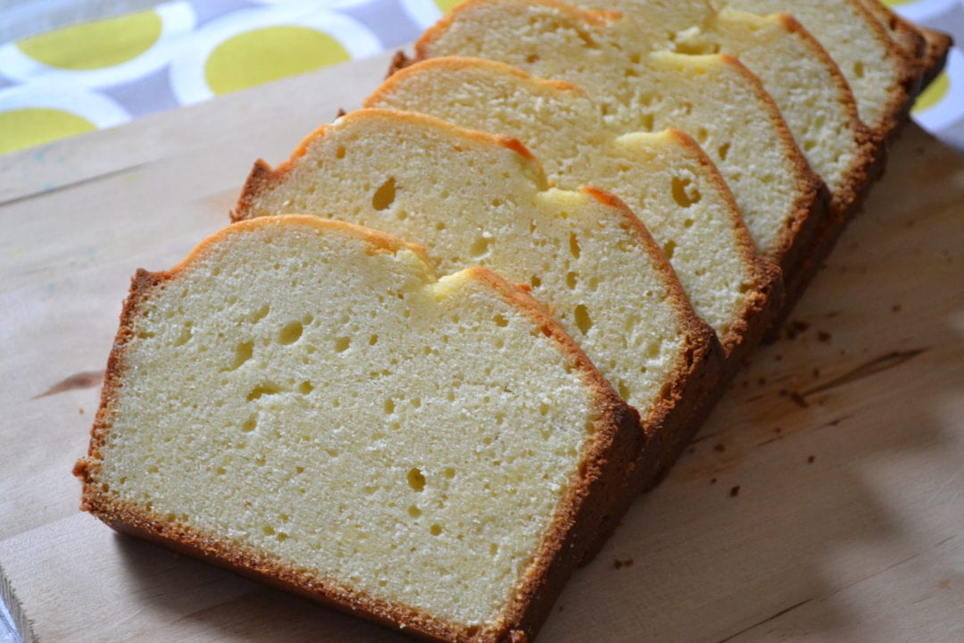 Cream Cheese Pound Cake  Sarcastic Cooking