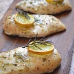 Cedar Smoked Lemon-Rosemary Chicken
