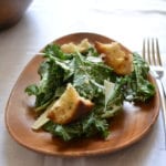 Light Kale Caesar Salad