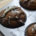 Chocolate Chocolate Chocolate Chip Muffins