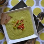 Tomatillo-Avocado-Spacho