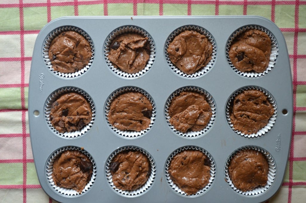 Place Batter in Tins