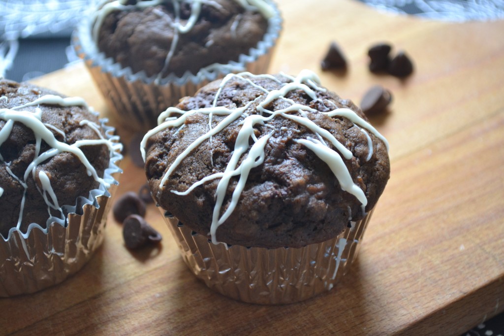 Chocolate Banana Muffins