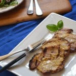 Grilled Dijon-Horseradish Pork Chops