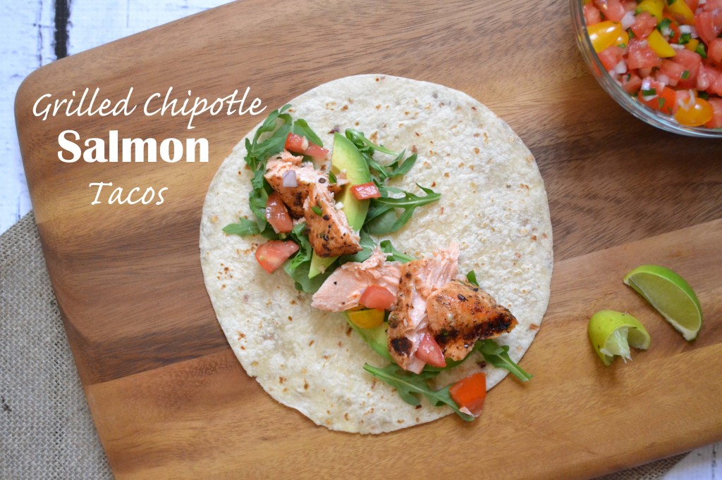 Grilled Chipotle Salmon Tacos