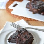 Slow Cooker Orange & Bourbon Glazed Ribs
