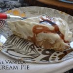 Coffee Vanilla Ice Cream Pie