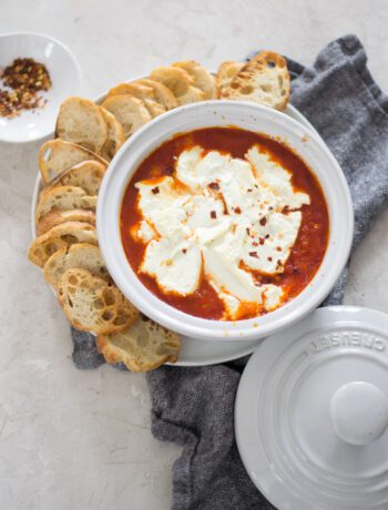 Baked Goat Cheese Dip | Sarcastic Cooking