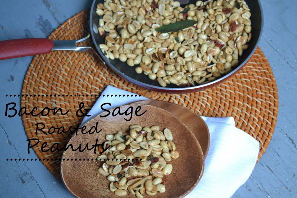 Bacon & Sage Roasted Peanuts