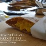 Southwest Freezer Breakfast Pitas