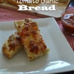 Cheesy Tomato Garlic Bread