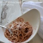 Spaghetti in Red Wine Sauce