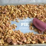 Pumpkin Pie Granola