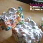 Fruit Loop Marshmallow Squares