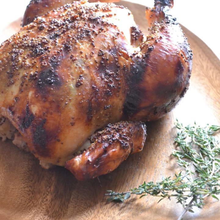 Honey Mustard Roast Chicken