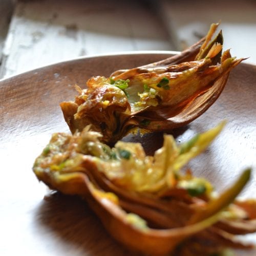 Fried Citrus & Herb Artichoke Hearts Sarcastic Cooking