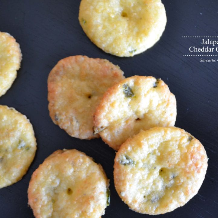 Jalapeno Cheddar Crackers Sarcastic Cooking
