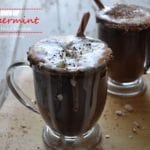 Grown Up Peppermint Nutella Hot Chocolate + A Giveaway