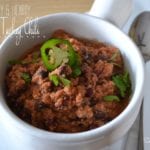 Hearty & Healthy Crockpot Turkey Chili