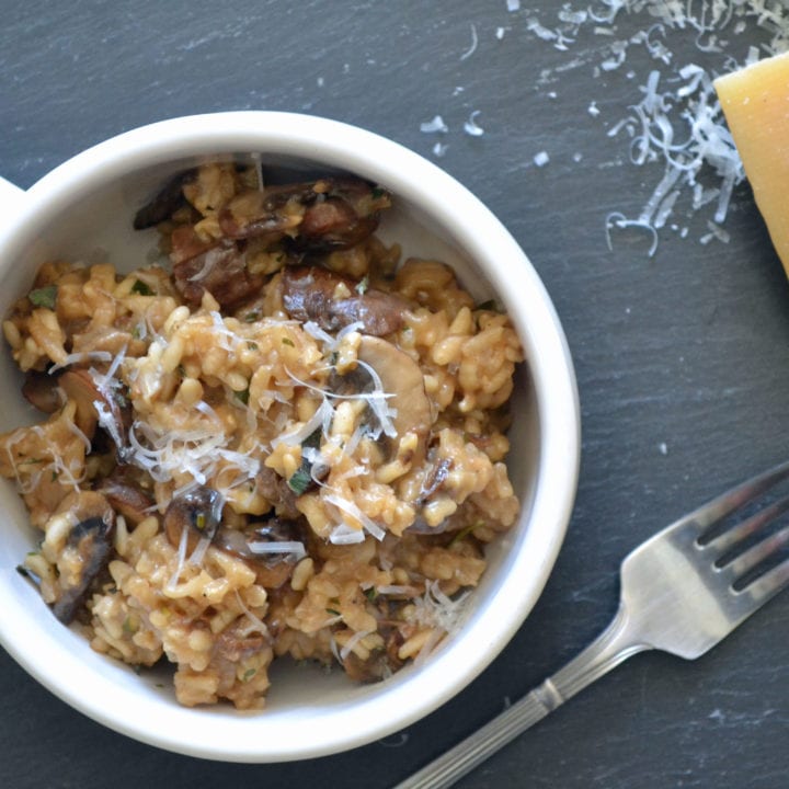 Baked Mushroom Risotto Sarcastic Cooking