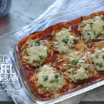 Baked Falafel Parmesan