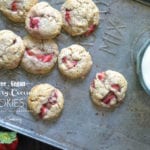 Gluten Free Vegan Strawberry Coconut Cookies