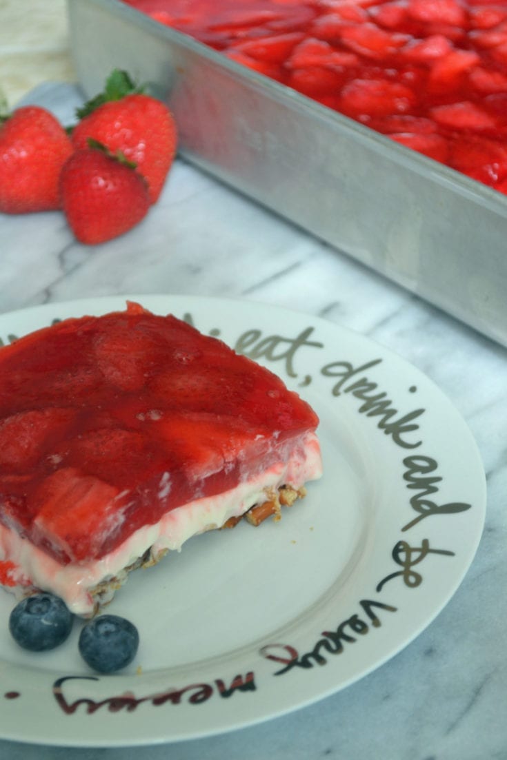 Strawberry Pretzel JellO Sarcastic Cooking