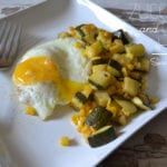 Zucchini and Corn Hash