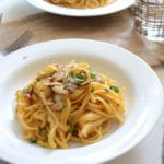 Linguine with Chipotle Pumpkin Cream Sauce