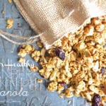 Super Healthy Cranberry Pumpkin Seed Granola