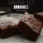 Vegan Banana Nut Brownies