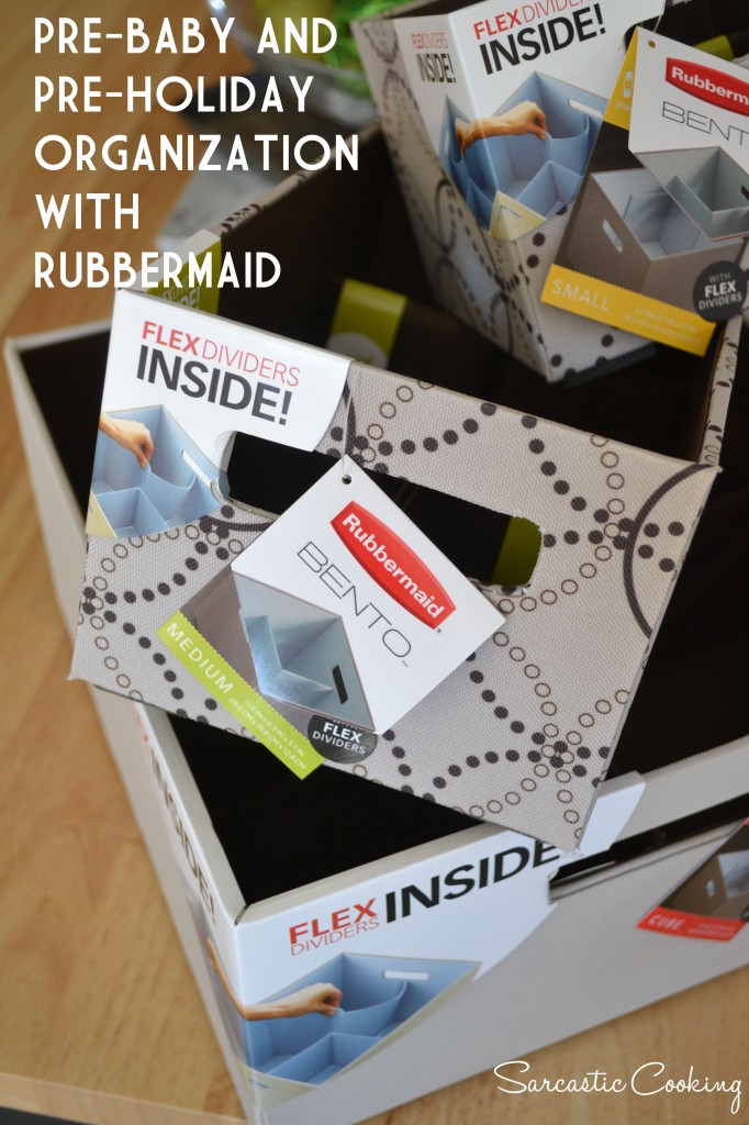 Organizing with Rubbermaid Bento - Sarcastic Cooking