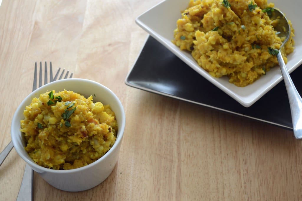 Roasted Butternut and Cauliflower Mash