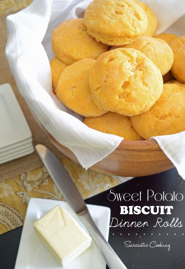 Sweet Potato Biscuit Dinner Rolls