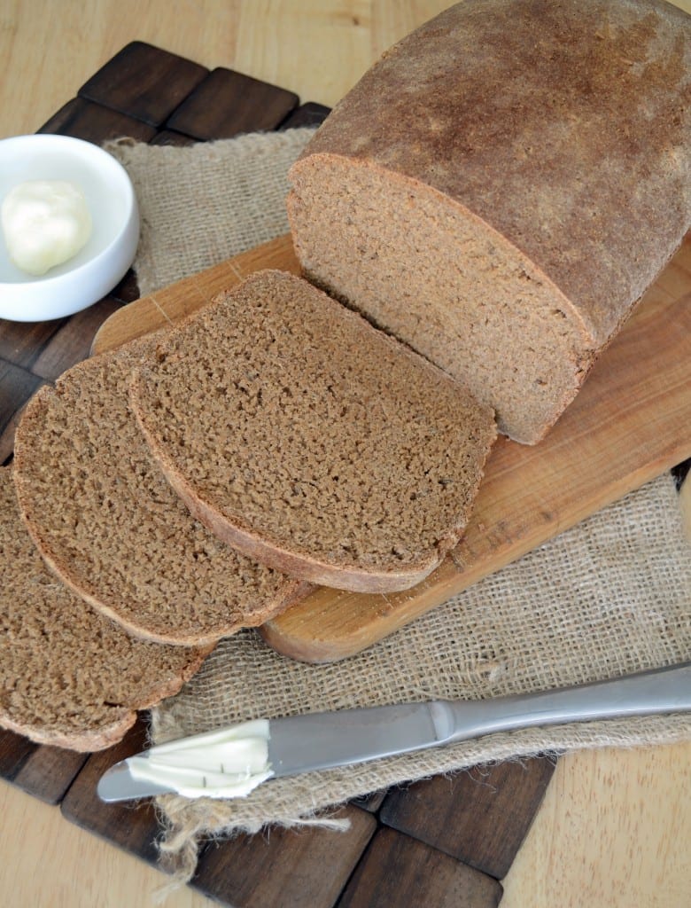 HOMEMADE PUMPERNICKEL BREAD