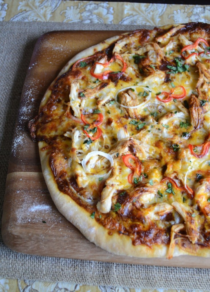 Chicken Enchilada Pizza