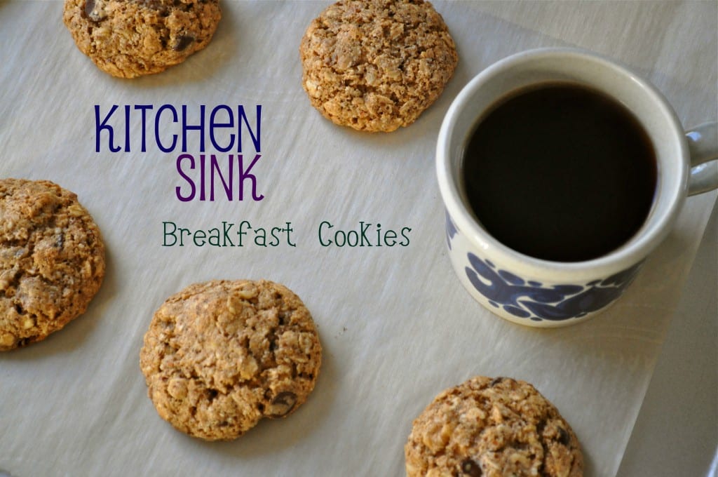 Kitchen Sink Breakfast Cookies