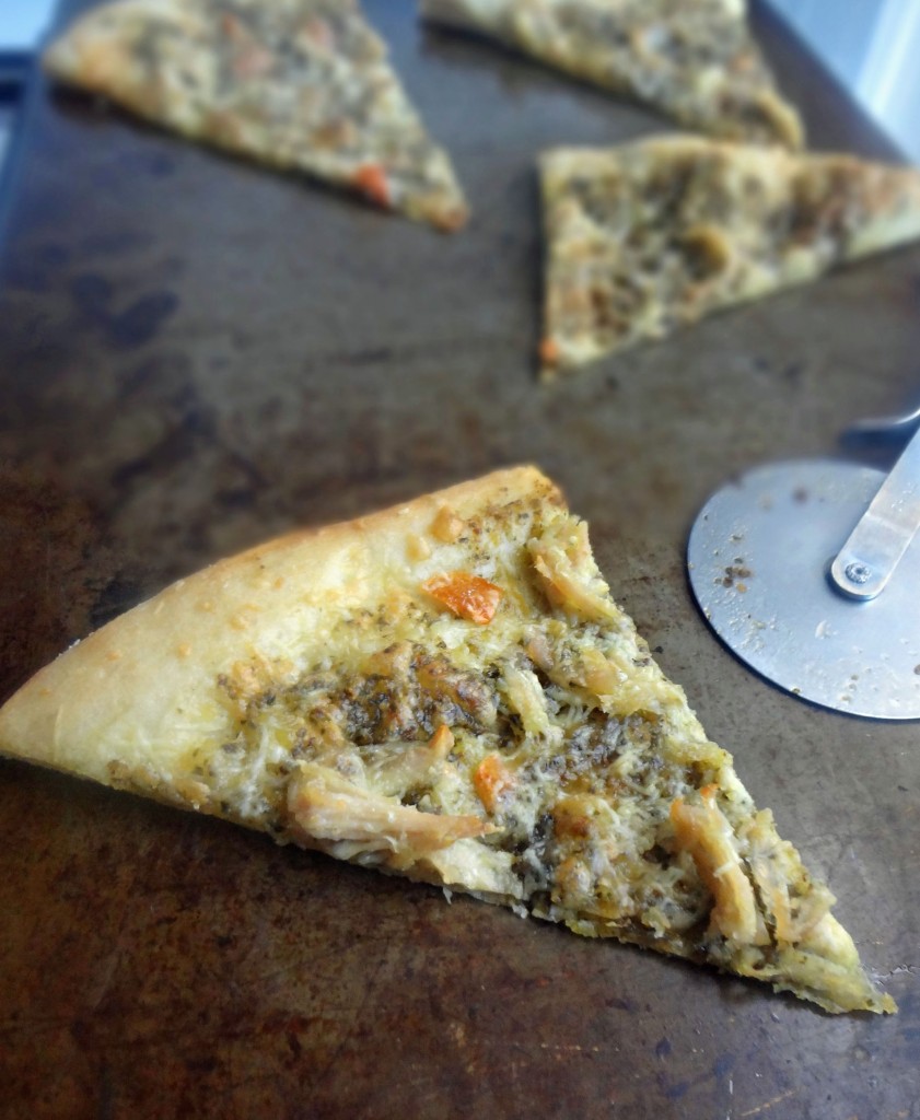 Pesto Chicken Pizza