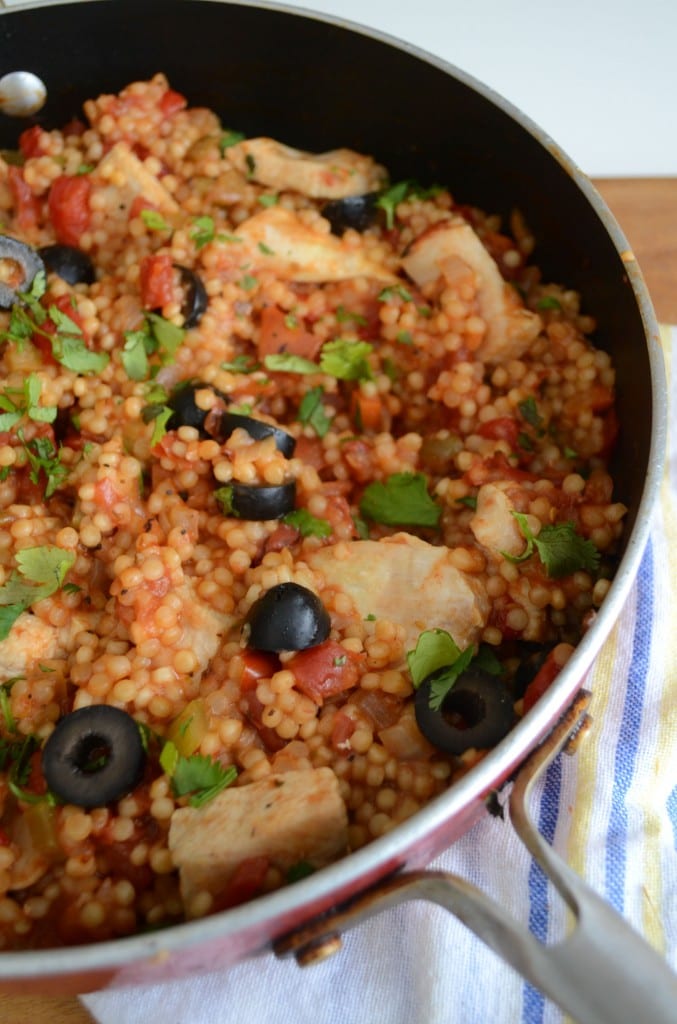 Spicy Spanish Chicken and Cous Cous