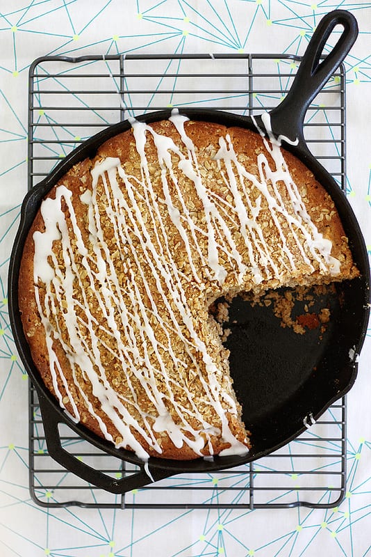 Girl vs Dough - Skillet Brown Butter Apple Crisp