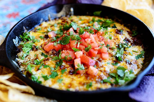 Pioneer Woman - Skillet Queso Fundido