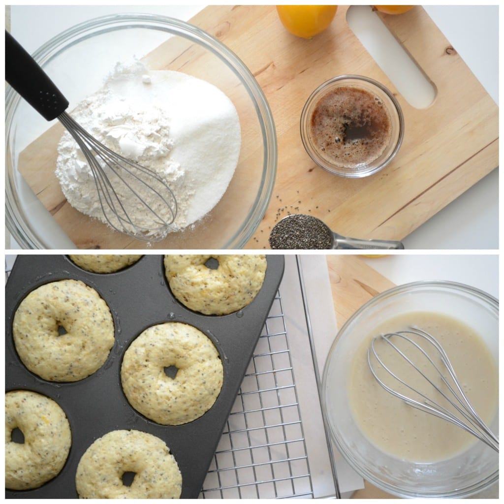 Baked Meyer Lemon Doughnuts